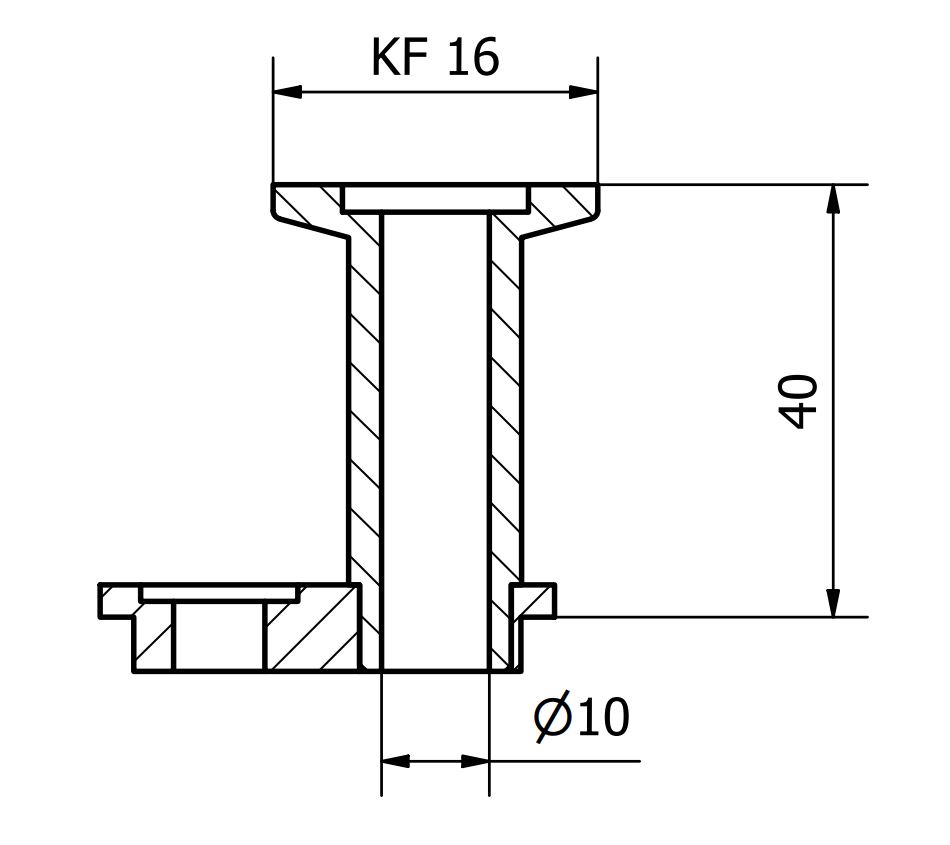 Příruba výfuku KF16